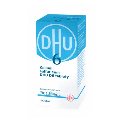 KALIUM SULFURICUM DHU POR D6 TBL NOB 200