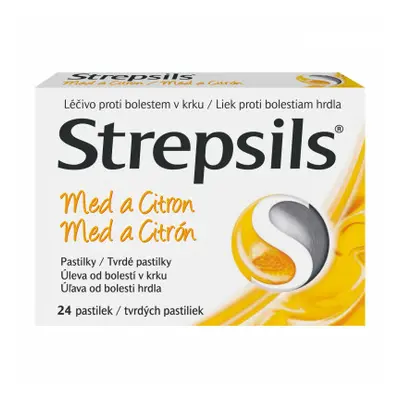 Strepsils med a citron 0.6mg/1.2mg pas.24