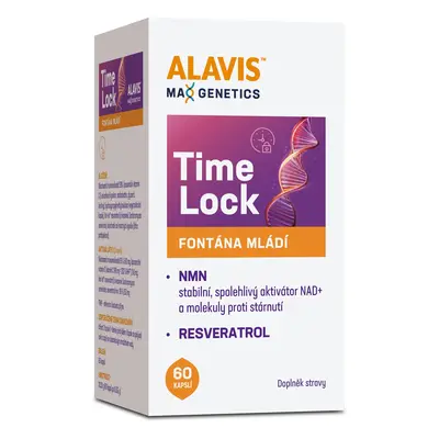 ALAVIS MAX Genetics TimeLock NMN 60 kapslí