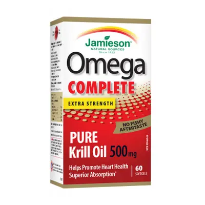 JAMIESON Omega Complete Super Krill 500mg cps.60