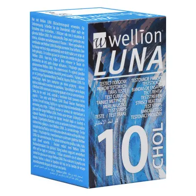 Wellion Luna Duo testovací proužky pro měření cholesterolu 10 ks