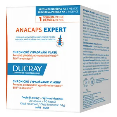 DUCRAY Anacaps Expert-chronické vypad.vlasů 90 kapslí