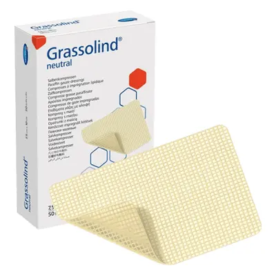 Grassolind Neutral Kompres sterilní 7,5 x 10 cm 50 ks