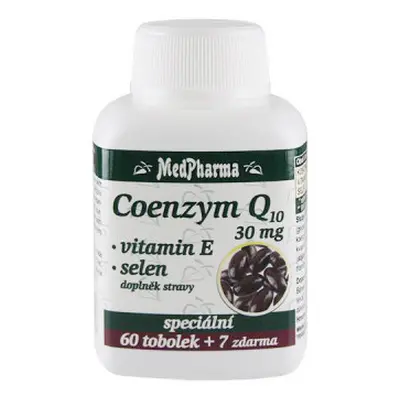 MedPharma Coenzym Q10 30mg+vit.E+selen tbl.67