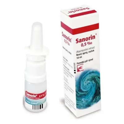 SANORIN NAS 0,5MG/ML NAS SPR SOL 1X10ML