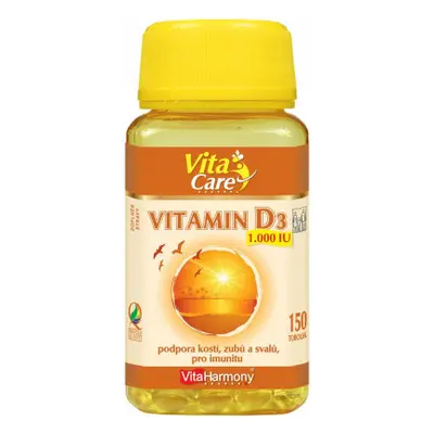 VitaHarmony Vitamin D3 1000IU tob.150