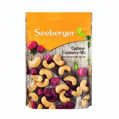 Seeberger Kešu-brusinkový mix 150g