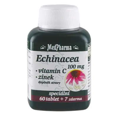 MedPharma Echinacea 100mg+vit.C+zinek tbl.67