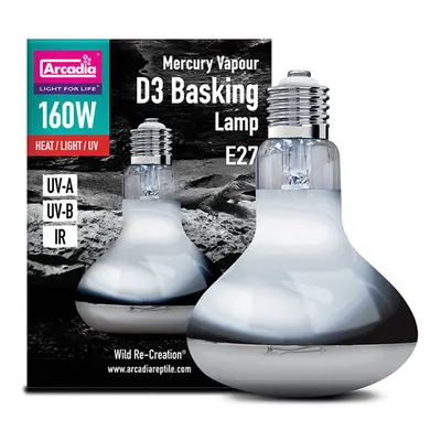 Arcadia D3 Basking Lamp 160W