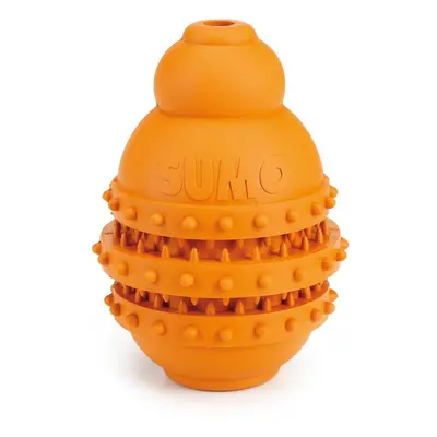 Beeztees Hračka Sumo Play Dental M oranžový 9X9X12cm