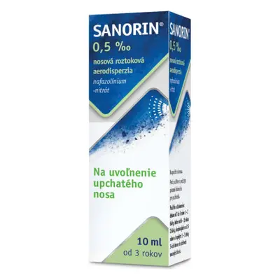 Sanorin 0.5mg/ml nas.spr.sol.1x10ml