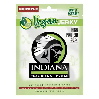 INDIANA Vegan Jerky Hot & Sweet Chipotle 25g