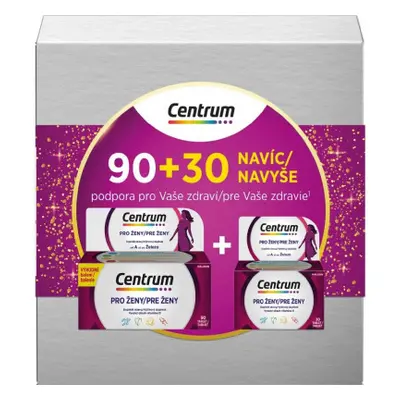 Centrum multivitamín pro ženy dárkové balení 90 + 30 tablet