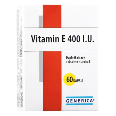 Vitamin E 400 I.U. cps.60 Generica