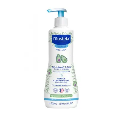 Mustela Jemný čist.tělový/vlasový gel 500ml repack