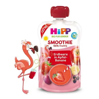 HiPP BIO Smoothie Jablko-Banán-Červené ovoce 120g