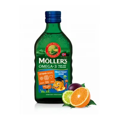 Mollers Omega 3 Ovocná příchuť 250 ml