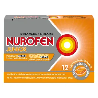 NUROFEN JUNIOR POMERANČ POR 100MG CPS MDM 12