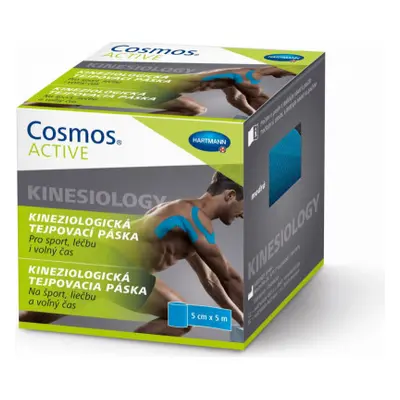 Cosmos Active Kinezio tejp.páska modrá 5cmx5m