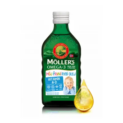 Mollers Omega 3 Můj první rybí olej 250 ml