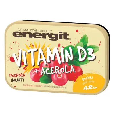 Energit Vitamin D3+acerola tbl.42