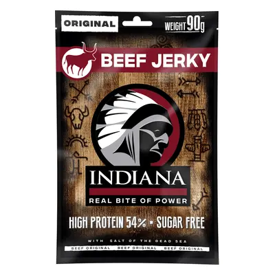 INDIANA Jerky hovězí Original ZIP 90g