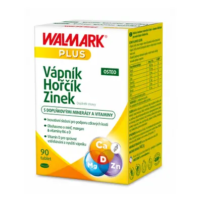 Walmark Váp-Hoř-Zinek Osteo tbl.90