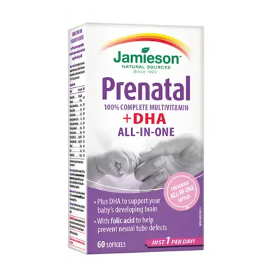 Jamieson Prenatal complete s DHA a EPA 60 kapslí