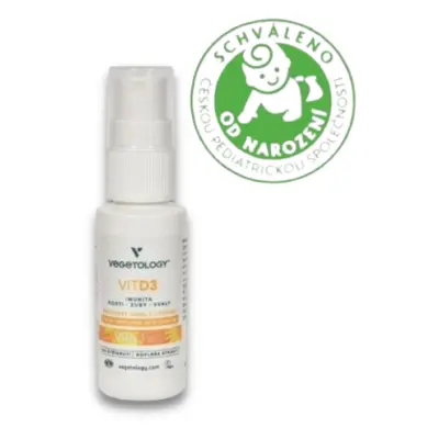 Vegetology Vitashine sprej. Vitamín D3 1000 iu 20 ml