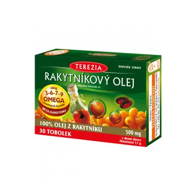 Terezia Company Rakytníkový olej 100% 30 tablet