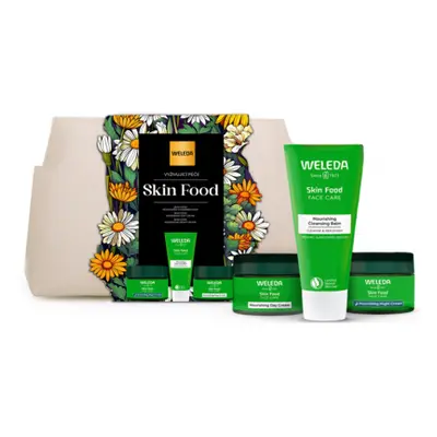 WELEDA Skin Food denní krém 40 ml + noční krém 40 ml + čistící balzám 75 ml