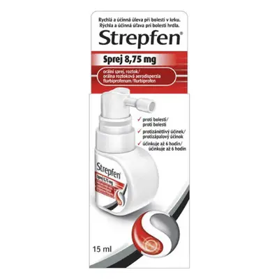 STREPFEN SPREJ ORM 8,75MG ORM SPR SOL 1X15ML