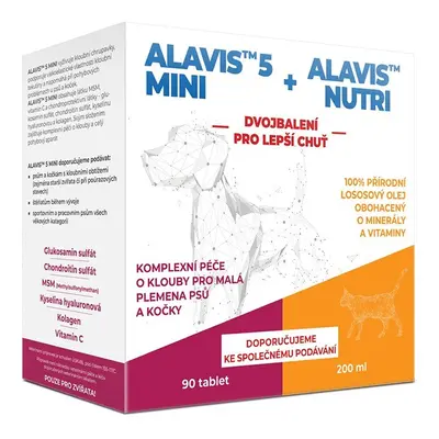 ALAVIS 5 MINI tbl.90 + ALAVIS Nutri 200ml