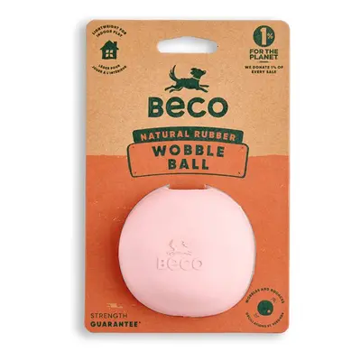 Beco Wobble Ball Hračka pro psy růžová 7,6cm