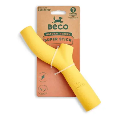 Beco Super Stick Hračka pro psy žlutá 22cm