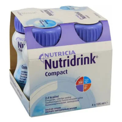 Nutridrink Compact Protein s př. neutral. 4x125ml