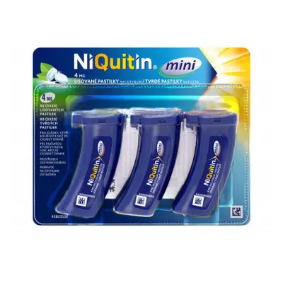 Niquitin mini 4mg pas.cmp.3x20ks