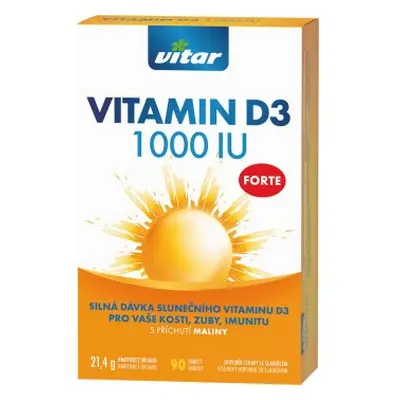 Revital Vitamin D3 Forte 1000 IU 90 tablet