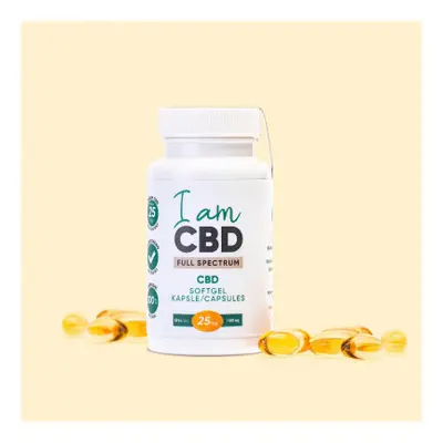 I am CBD Full spectrum CBD 1500 mg 60 kapslí