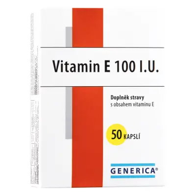 Vitamin E 100 I.U.cps.50 Generica