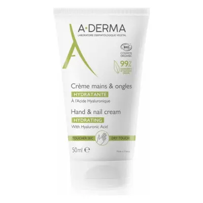 A-Derma Original Care hydratační krém na ruce a nehty s kyselinou hyaluronovou 50 ml