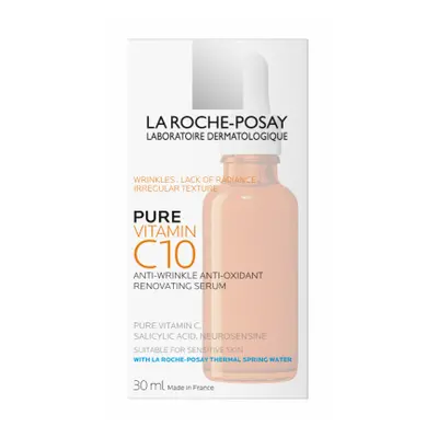 La Roche-Posay Pure Vitamin C10 protivráskové sérum 30 ml