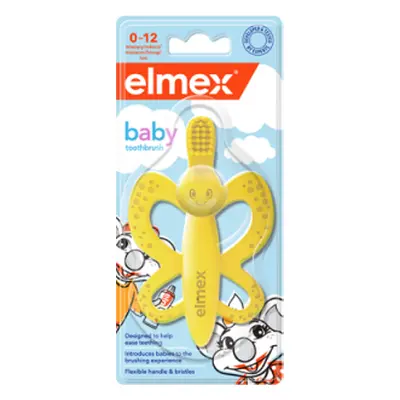 Elmex Baby zubní kartáček/kousátko 0-12m