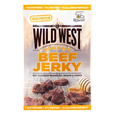 Wild West Beef Jerky Honey BBQ 25g