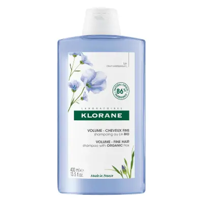 KLORANE Šampon s BIO lnem 400ml