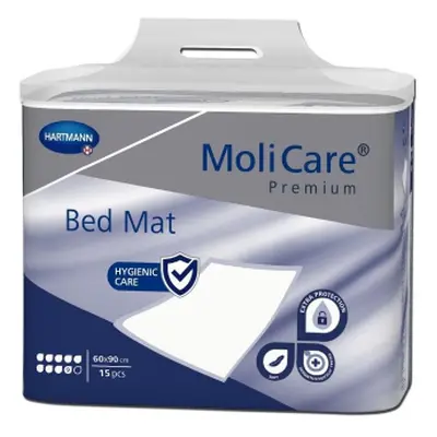 MoliCare Bed Mat Inkontinenční podložky 9 kapek 60 x 90 cm 15 ks