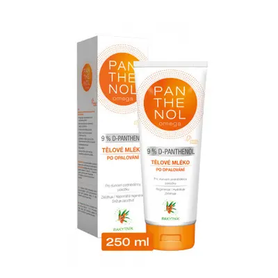 Omega Pharma Panthenol Omega tělové mléko Rakytník 9% 250 ml