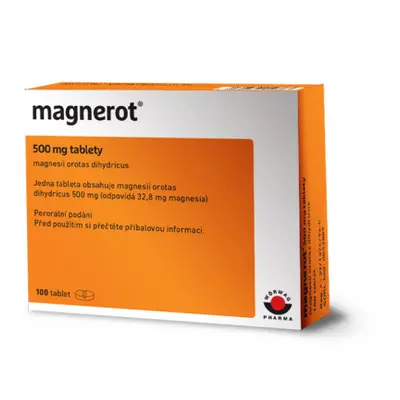 MAGNEROT POR 500MG TBL NOB 100 I