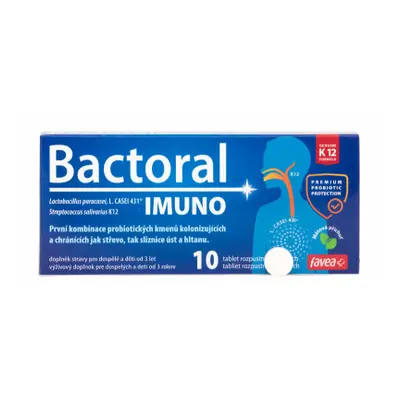 Favea Bactoral IMUNO 10 tablet