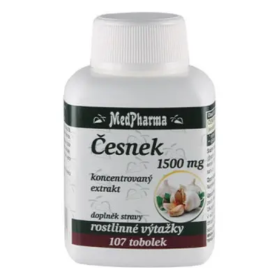 MedPharma Česnek 1500 mg 107 kapslí